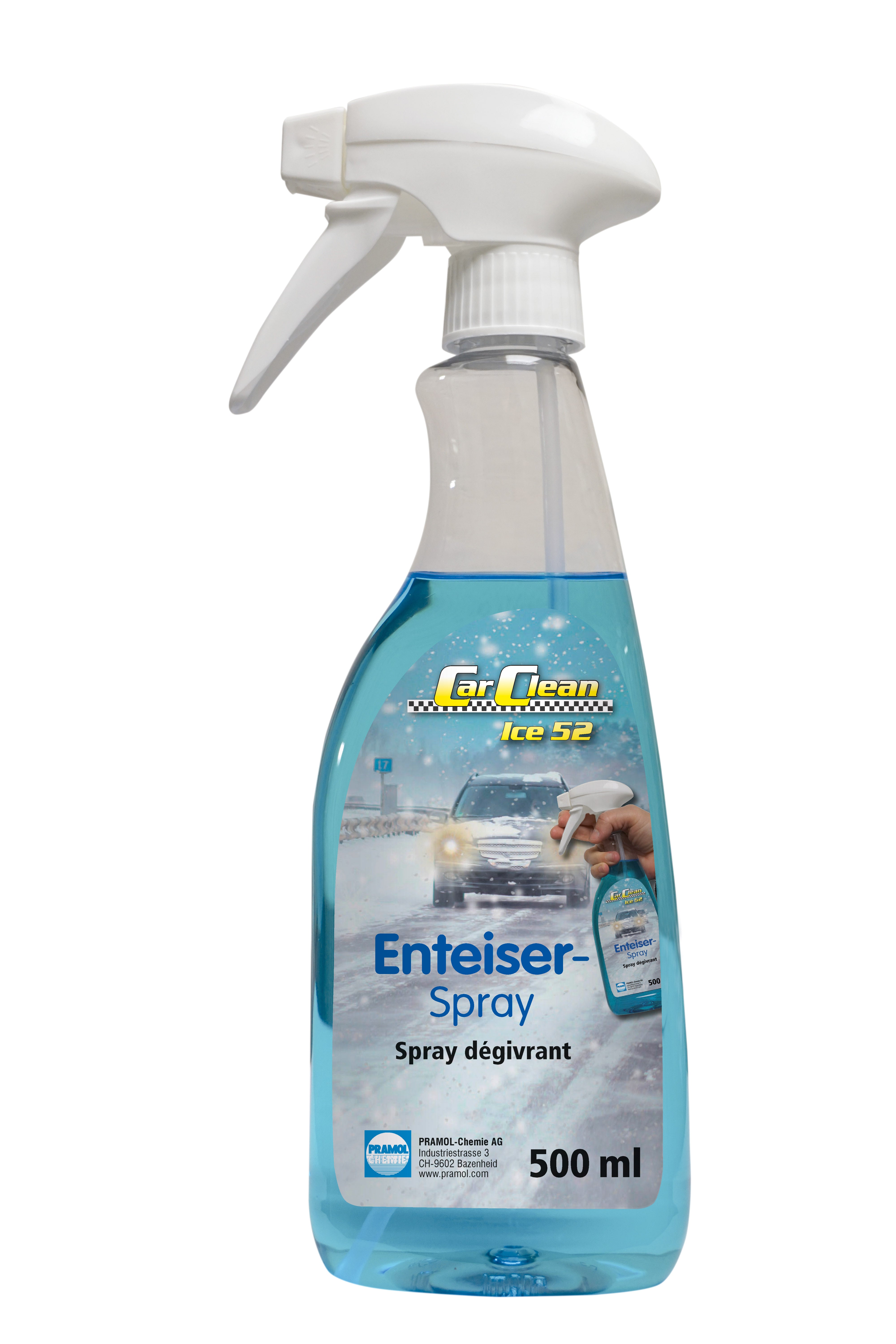 CarClean anti-Ice 52 500ML - Enteiserspray, Antibeschlagsspray
