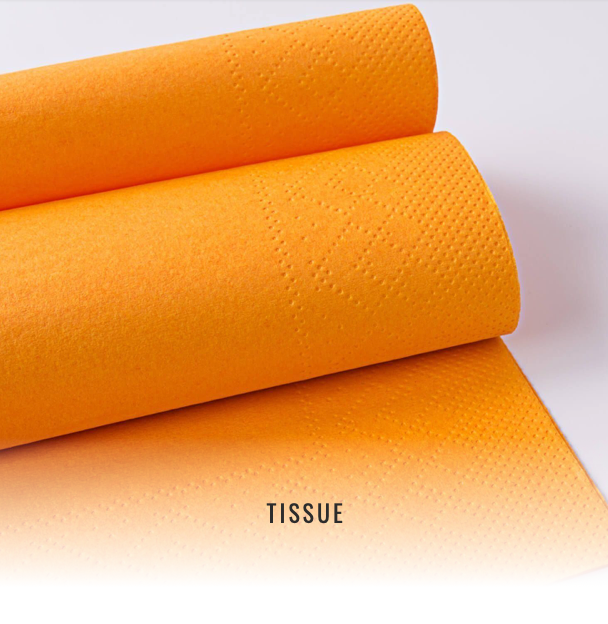 Servietten aus Tissuewatte 3-lagig BASIC "SAND" 40x40 cm 1/4-Falz