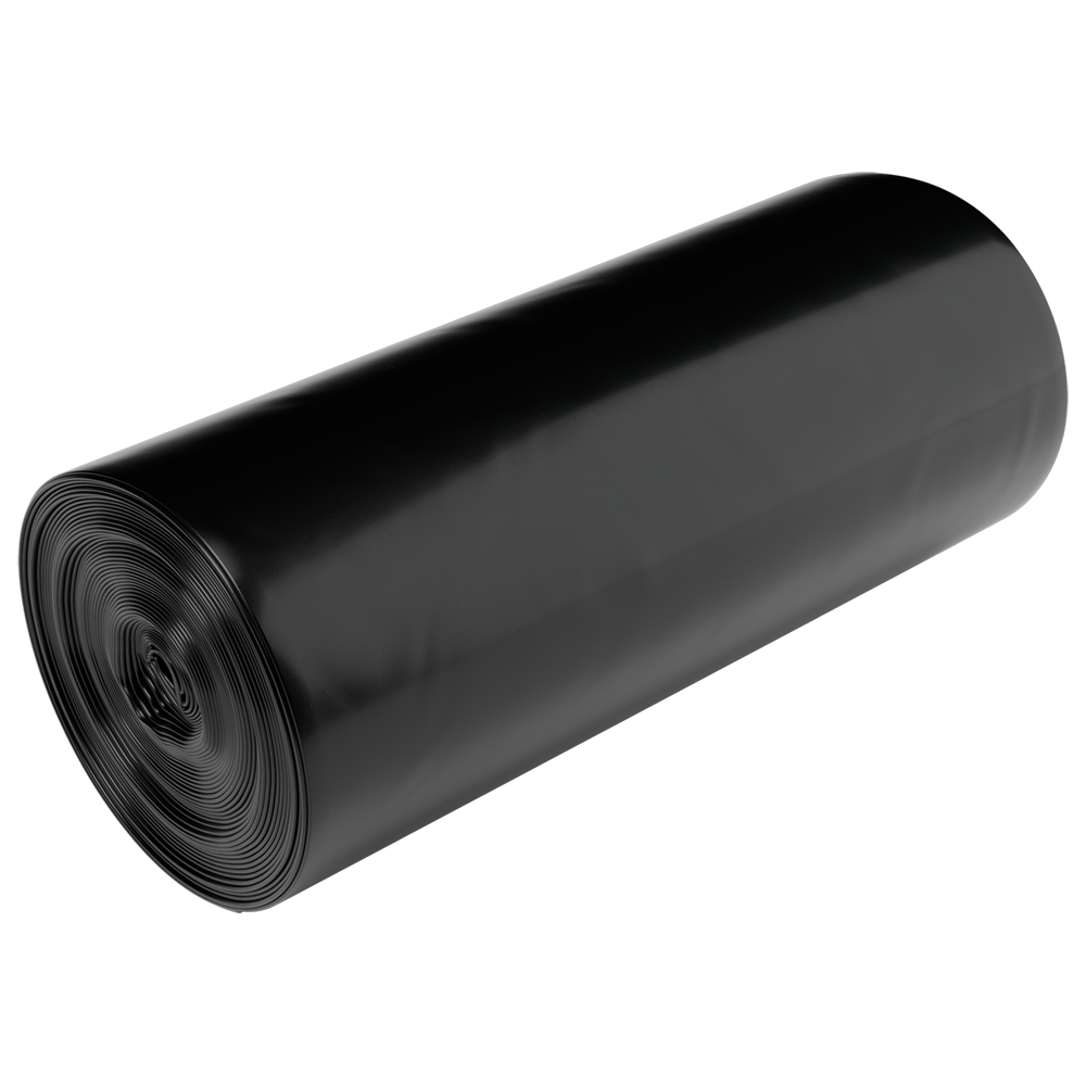 Müllsäcke, 240 Liter, 65 my, schwarz aus LDPE