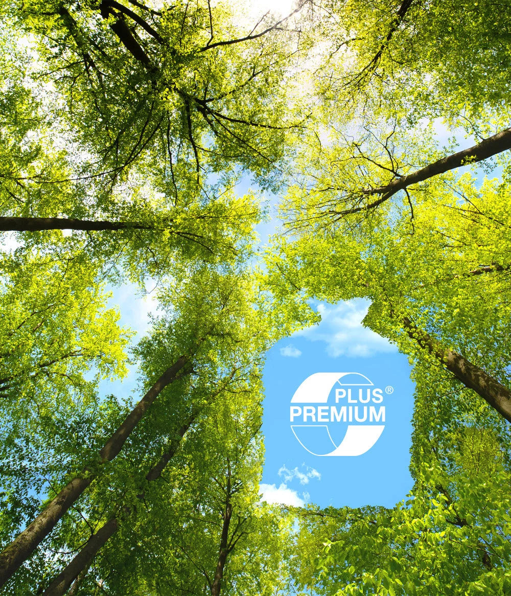 PREMIUM PLUS Müllsäcke, 120 Liter, blau aus LDPE