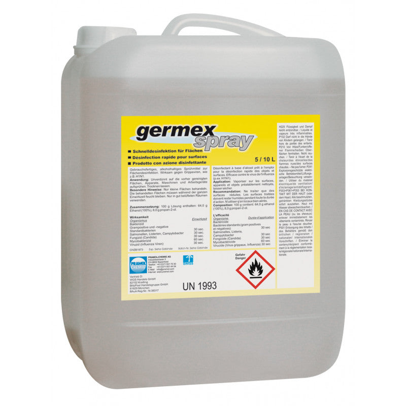 Germex Desinfektionsspray, 500ml oder 10Liter