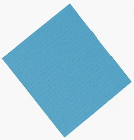 [MA-511910] Schwammtuch feucht 10er Packung ca. 20 x 18 cm, Farbe: blau
