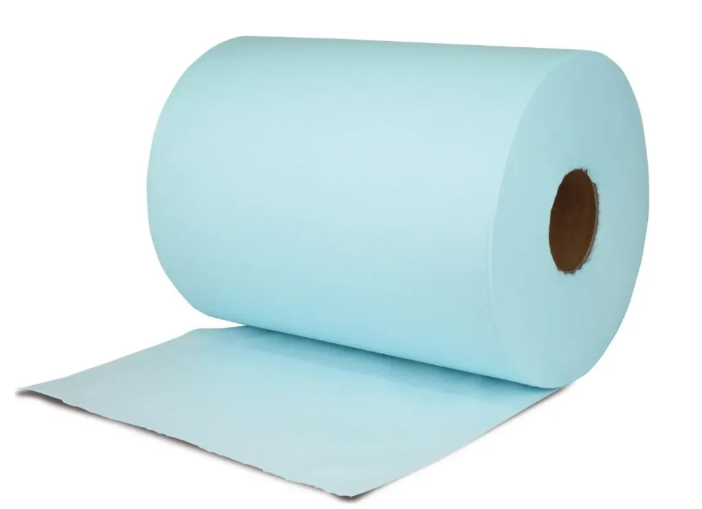 Unitex Cleaning Cloth Roll, turquoise (39 x 32.5 cm) 500 cloths