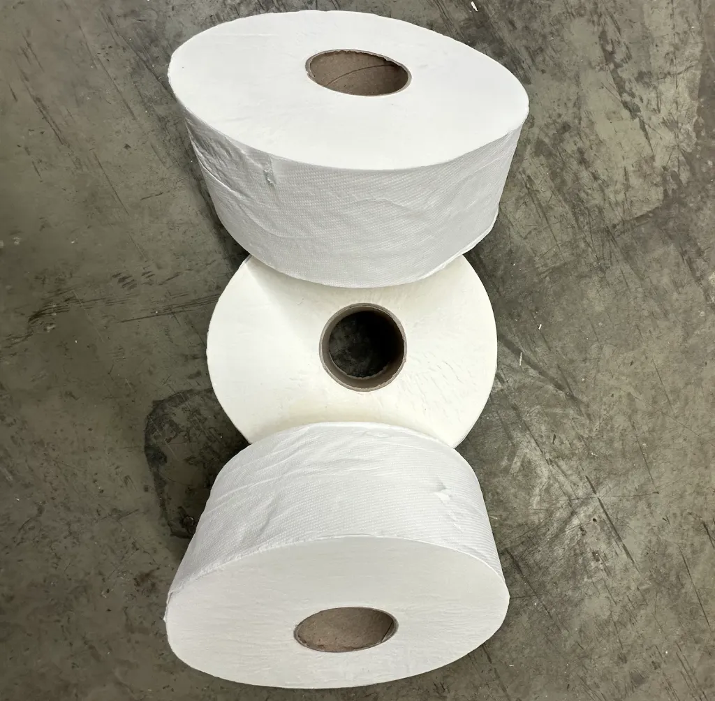 [PI-250280] Jumbo Großrollen 280 Meter, 2-Lagig 100% Zellstoff, 6er Packung.