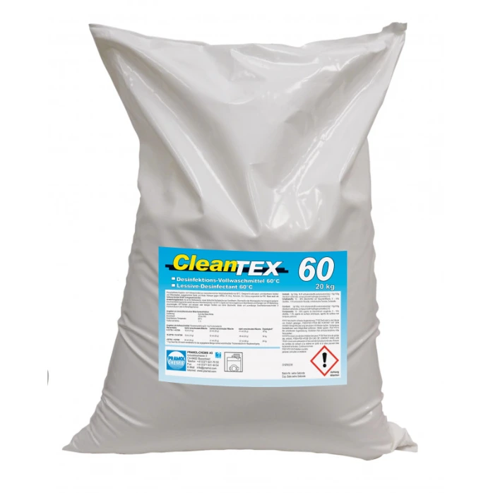 EPP CleanTEX 60 – Chemothermisches Desinfektions-Vollwaschmittel (Phosphatfrei) 20kg