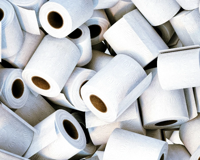 EPP Prestige 4-Lagigs toilettenpapier 150 Blatt, 15,5gr, Verpackung 7 x 8 Rollen, 9,6 x 12 cm