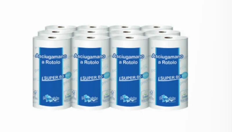 Premium mini-centerfeed-rolle 2-Lagig, 12 Rollen a 60 Laufmetern, 200 abrisse, Zellulose Hochweiß