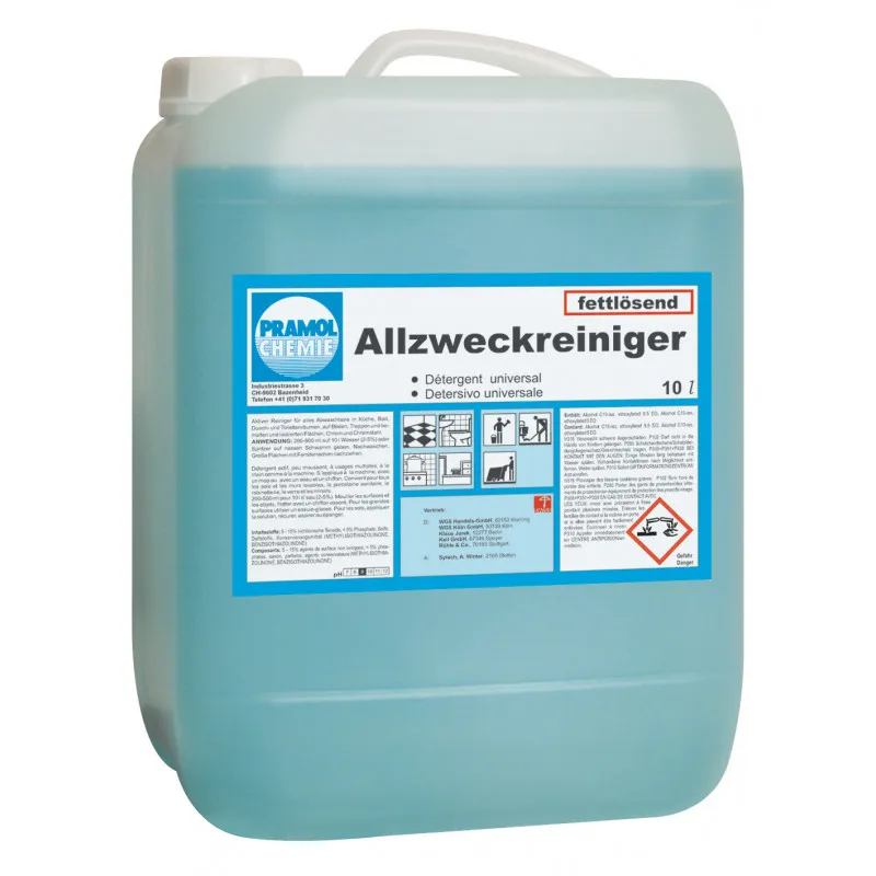 [10018.00110] EPP Active Grease Remover & All-Purpose Cleaner – Maximum Hygiene for Kitchen & Industry - 10L