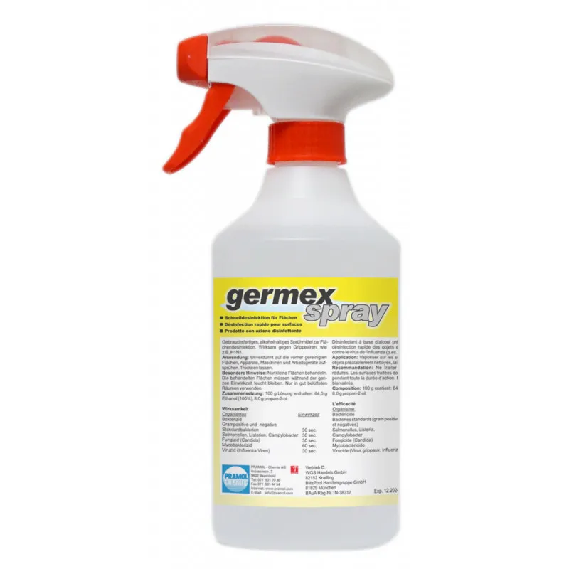 germex Spray – Professionelle Schnelldesinfektion (Gebrauchsfertig) 500ml
